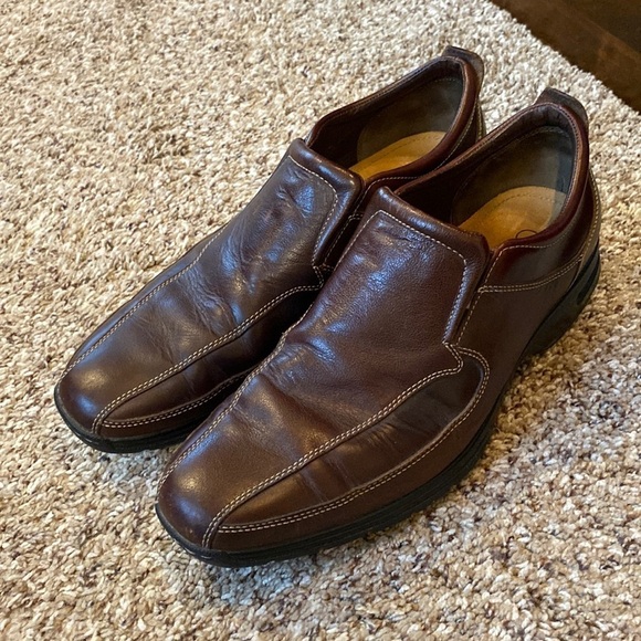 Cole Haan Other - Mens Cole Haan Nike Air Slip On Loafers Brown Size 11